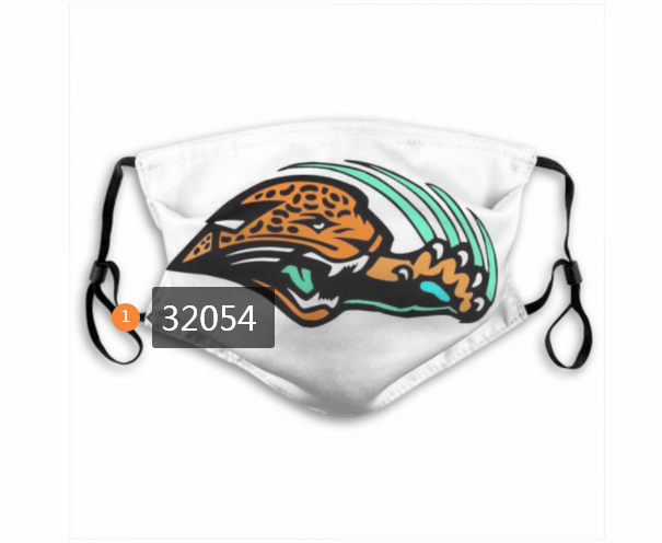 NFL 2020 Jacksonville Jaguars 116 Dust mask with filter->nfl dust mask->Sports Accessory